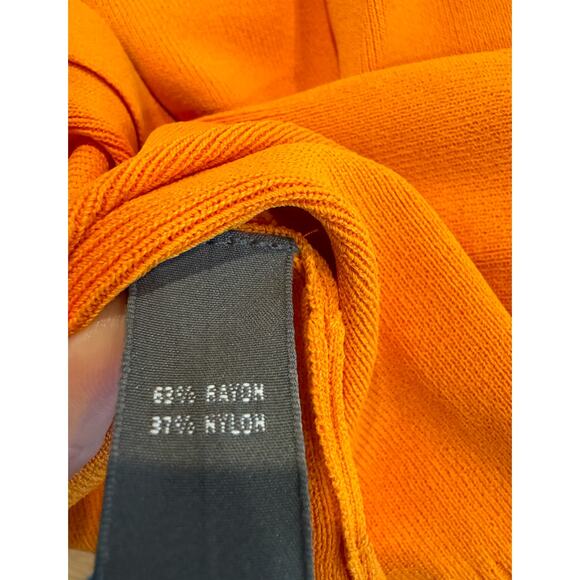 Vintage EUC Josephine Chaus Orange Snap Front Jewel Sparkly Buttons Golden Girls - Picture 8 of 16